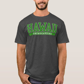T-shirt Hawaii Snowboard