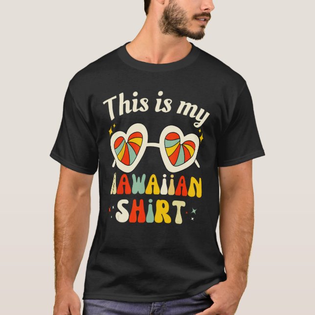 T-shirt Hawaiian Summer Vibes Tropical Island Vacation Hol (Devant)