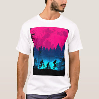 T-shirt Hawkins Night Ride Retro 1985 Stranger Things T-Sh