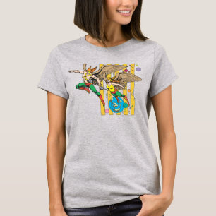 T-shirt Hawkman & Hawkwoman