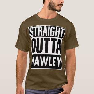 T-shirt Hawley Nom Stright Outta Hawley