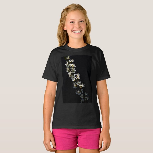 T-shirt Hawthorn Flowers gcna (Devant entier)