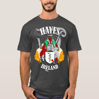 T-shirt Hayes Nom de famille Français et Irlandais