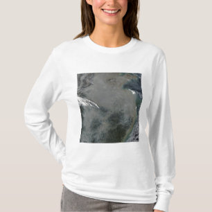 T-shirt Haze au-dessus de la Chine orientale