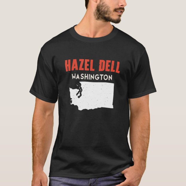 T-shirt Hazel Dell Washington USA State America Travel was (Devant)