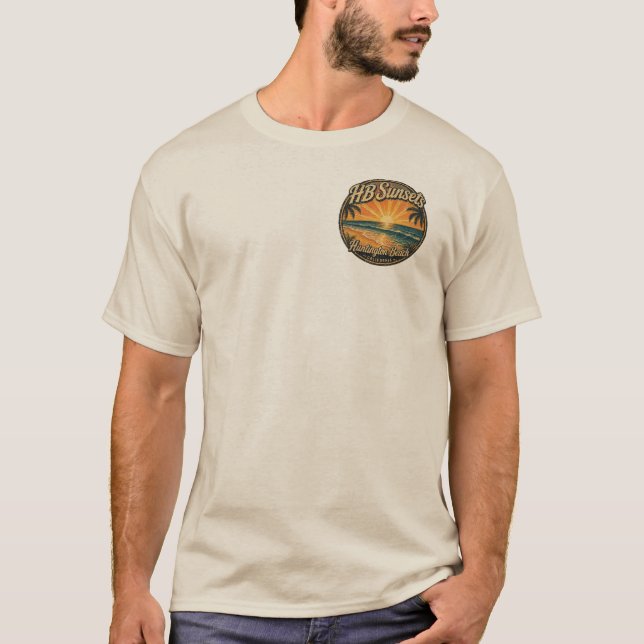 T-Shirt Hb Sunsets  (Devant)