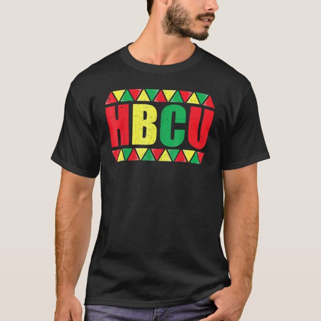 T-shirt HBCU Black History Month Afro African Pride Men Wo (Devant)
