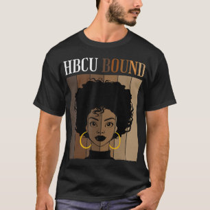 T-shirt HBCU Bound Historique Black Colèges Universités