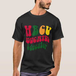 T-shirt HBCU Educateur Éducateur Noir Alumni de l'universi