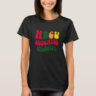 T-shirt HBCU Éducateur Historien Noir Alumni Appar