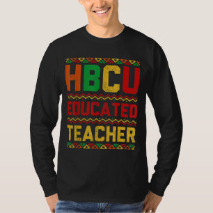 T-shirt HBCU Histoire africaine instruite Colleg noir hist