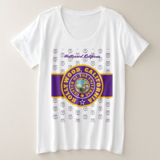 T-shirt HCACOU HOLLYWOOD, CA (COU) Plus la taille