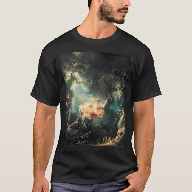 T-shirt Hd. Le Swing De Jean Honor Fragonard High (Devant)