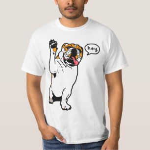 T-shirt Hé bouledogue
