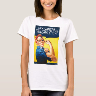 T-SHIRT HÉ CANCER VOUS AVEZ SÉLECTIONNÉ LA FEMELLE FAUSSE