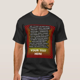 T-shirt Hé, ce n'est pas si facile... ?