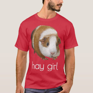 T-SHIRT HÉ FILLE HEY FILLE AMUSANTE GUINÉE PIG T SHIRT