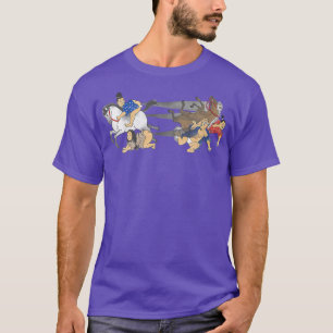 T-shirt He-Gassen Hommage Japonais Edo Fart Bataille Japon