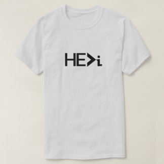 T-shirt HE>I KNEELING PRAYING - HE Greater Than i BLACK