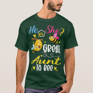 T-shirt He Or She What Will It Bee Gender Reveal For Great