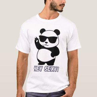 T-shirt Hé Panda Sexy