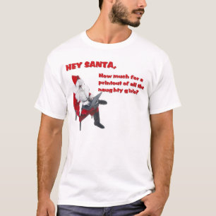 T-shirt Hé Père Noël
