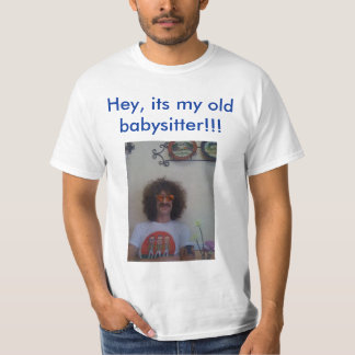 T-shirt Hé, son mon vieux beardo de babysitter