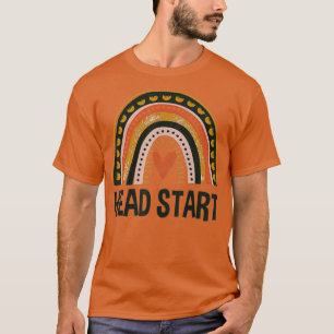 T-shirt Head Start Rainbow Squad Girls Garçons Enseignant 