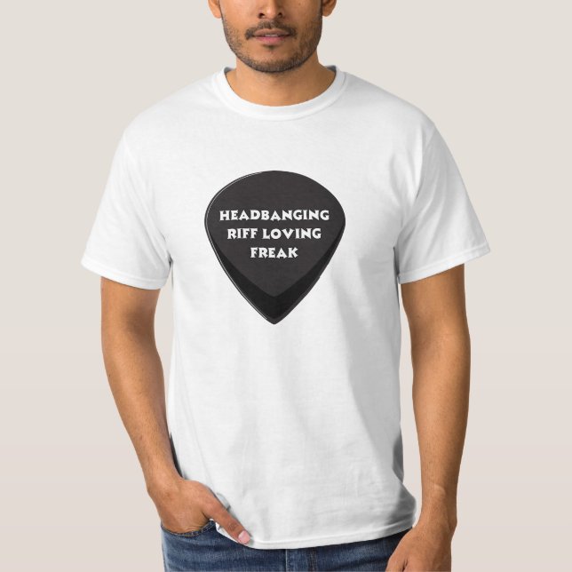 T-shirt Headbanging, Riff Loving Freak (Devant)