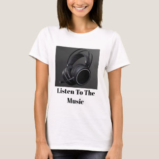 T-shirt "Headphone Junkie : Music Lover's Shirt"