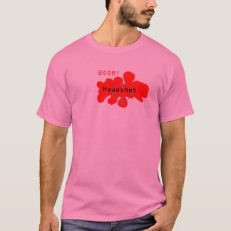 T-shirt Headshotted le n00b