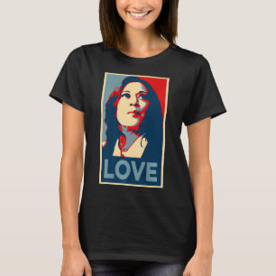 T-shirt Heal Love Hope Kamala Harris Obama 47 Soutien Empo