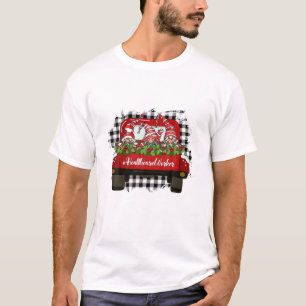 T-shirt Healthcare Worker Funny Gnome Vintage Truck Christ