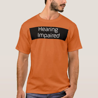 T-shirt Hearing Impaired 34