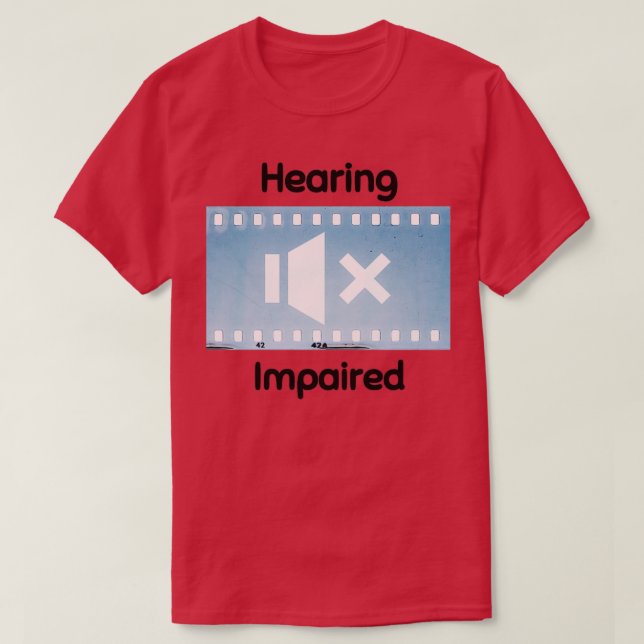 T-shirt Hearing Impaired 35 (Design devant)