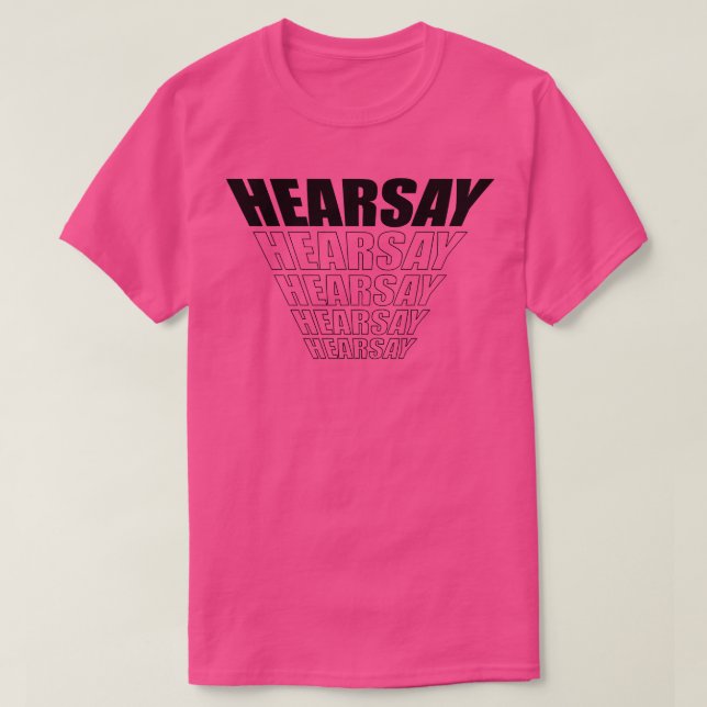 T-shirt Hearsay 2 (Design devant)