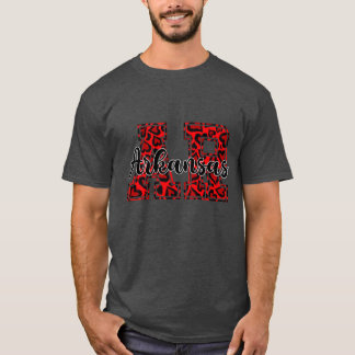 T-shirt Heart Arkansas actif