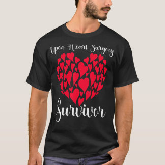 T-shirt Heart Attack Survivor Open Heart Surgery Recovery