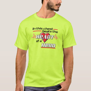 T-shirt Heart of a Hero a Heart Transplant Bénéficiaire
