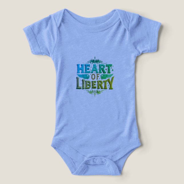 T-shirt Heart of Liberty (Design Recto)