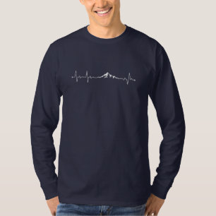T-shirt Heartbeat en montagne