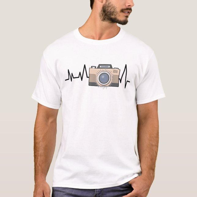 T-shirt Heartbeat - Photographie (Devant)