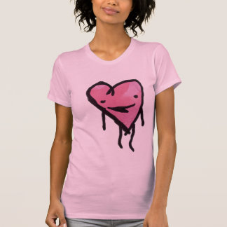 T-shirt heartpink