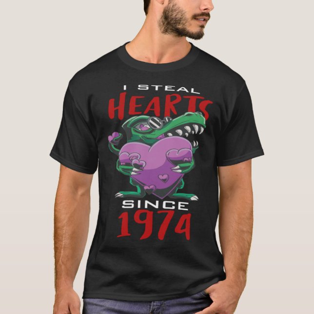 T-shirt Hearts since 1974 (Devant)
