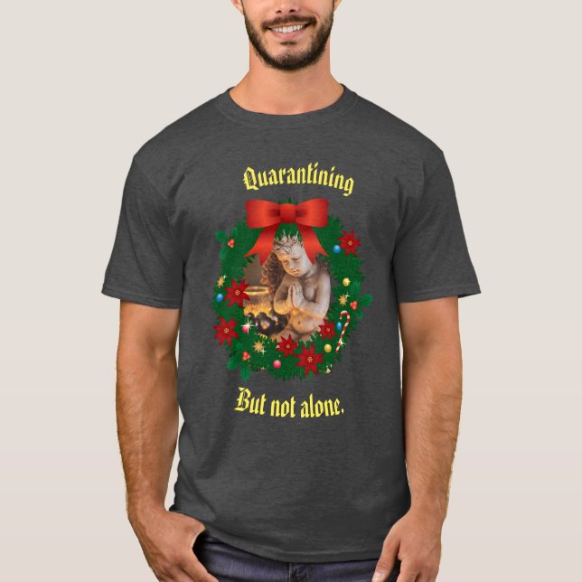 T-shirt Heather Quarantaine, mais pas seulement Vacances (Devant)