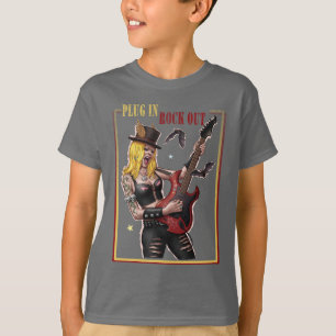 T-shirt Heavy Metal – Branchez-vous. Faites du rock.