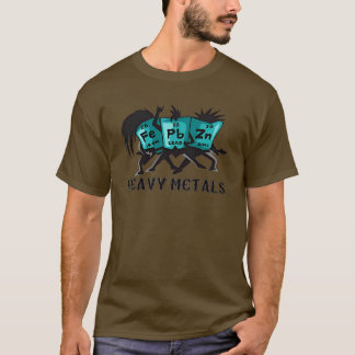 T-shirt Heavy Metal funny chemical elements