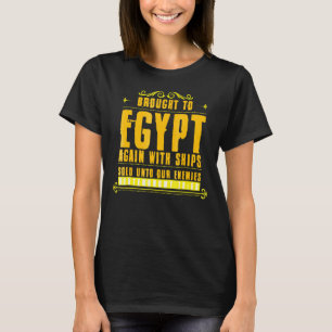 T-shirt Hébreu Israélite Apporté En Égypte Femmes Hommes