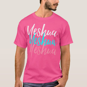 T-shirt Hébreu Nom De Jésus Joshua Culte Chrétienne Yesh