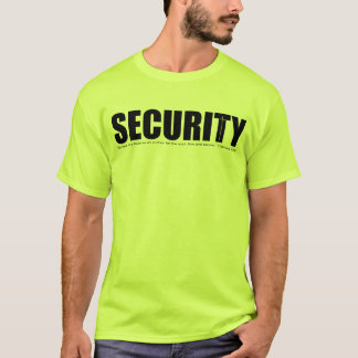 T-shirt Hébreux de sécurité 6:19 en Jaune
